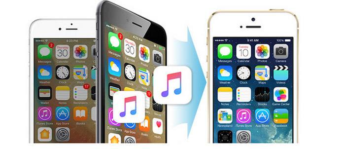 Transferir música de iPhone a otro iPhone