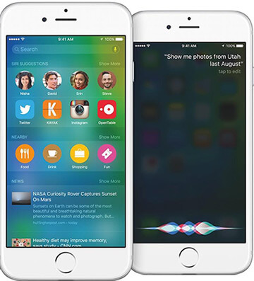 Siri en iOS 9