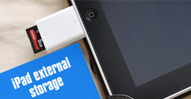 Almacenamiento externo para iPad
