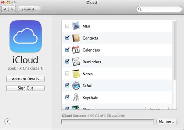 Copia de seguridad de fotos en iCloud en Mac