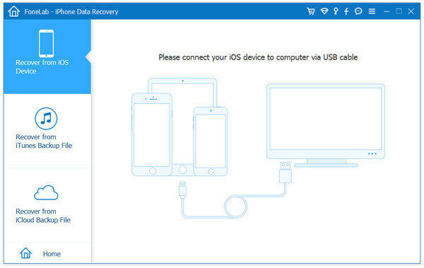 Inicie la recuperación de datos de iOS