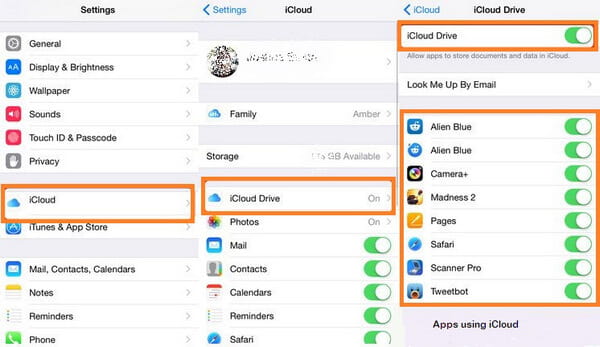 Desactivar iCloud Drive