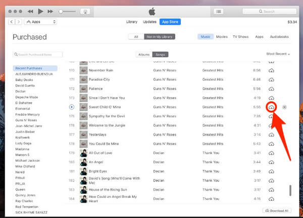 recuperar música de iCloud con iTunes