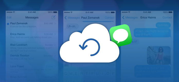 Cómo restaurar mensajes de iCloud
