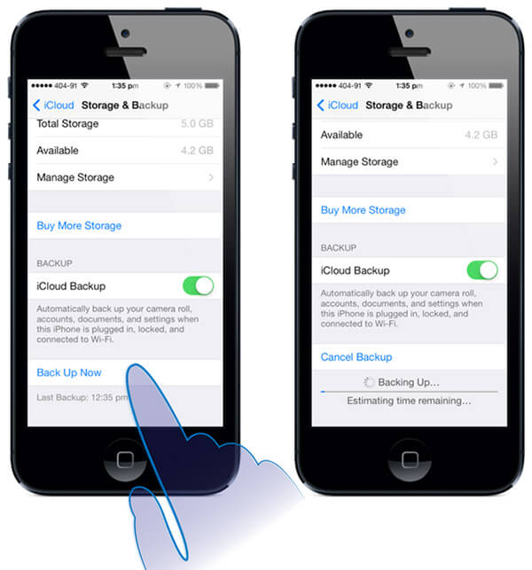 icloud de copia de seguridad