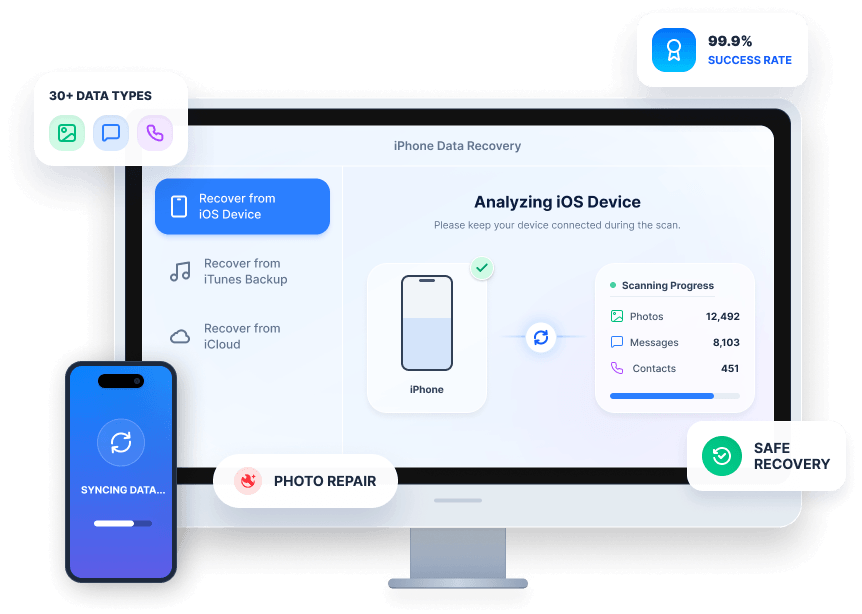 Recuperación de datos iPhone