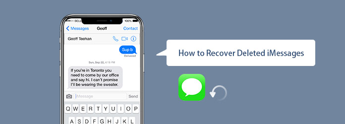 Cómo recuperar mensajes de iMessage eliminados