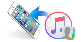 Recuperar contactos de iPhone desde iTunes
