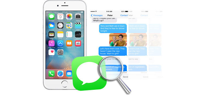 Buscar y respaldar mensajes de texto en iPhone