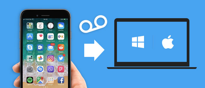 Cómo transferir el correo de voz del iPhone a la computadora