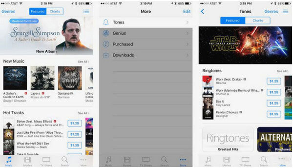 Encuentra tonos de llamada en iTunes