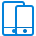 Logotipo de transferencia de datos Mac iOS