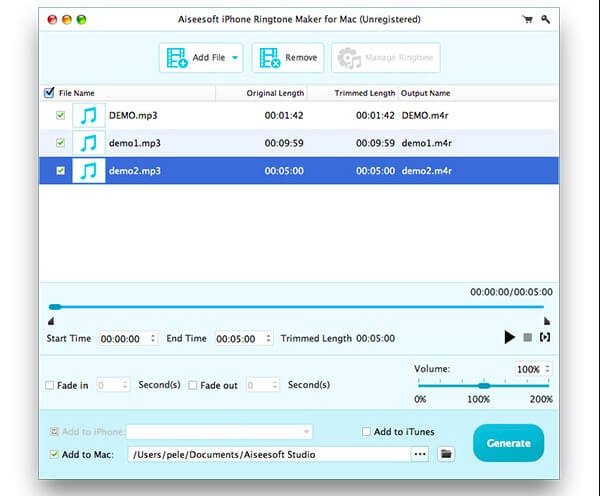 Ajustar el efecto de audio