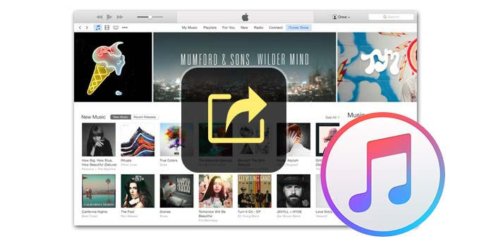 Compartir archivos de iTunes