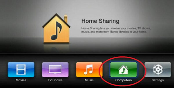 disfruta de Compartir en casa en Apple TV