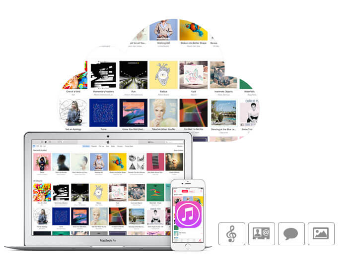 Copia de seguridad de iTunes en la computadora iCloud