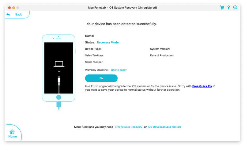 Detectar estado anormal de iPhone