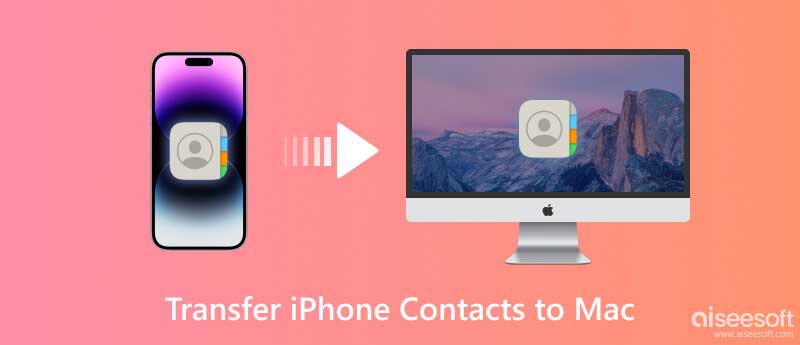 Transferencia de contactos de iPhone a Mac