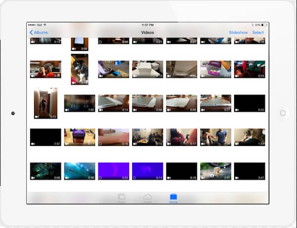Prepárate para transferir fotos del iPad
