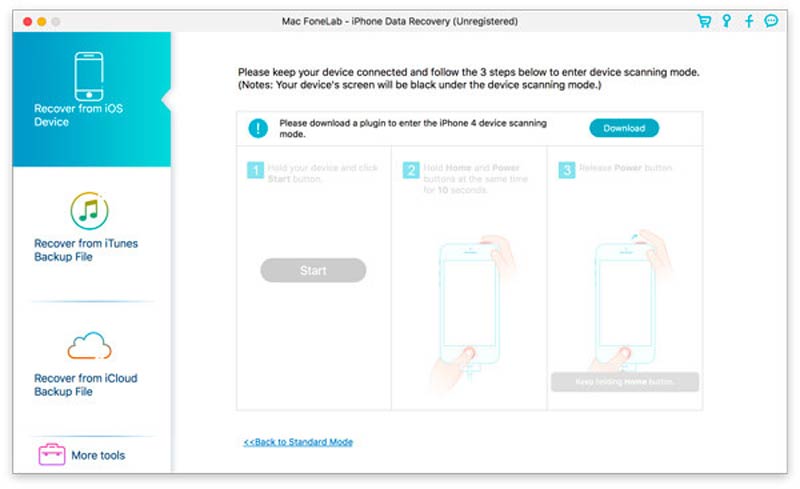 Recuperación de mensajes de texto de iPhone