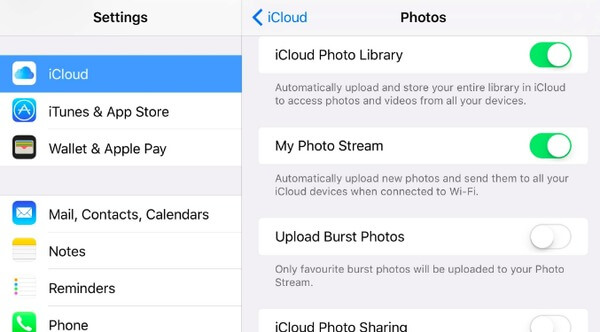 Transferir fotos a Mac con iCloud Photo Stream