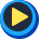 Logotipo gratuito de Mac Media Player