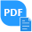 Logotipo de separador de PDF de Mac