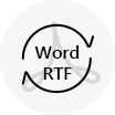 Convertir Word o RTF