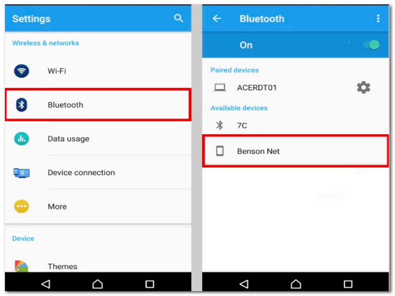Habilitar Bluetooth