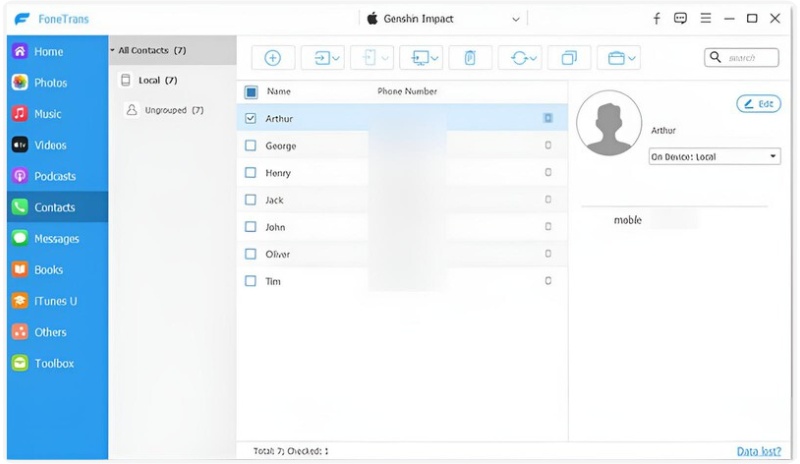 Editar o cambiar el nombre de los contactos