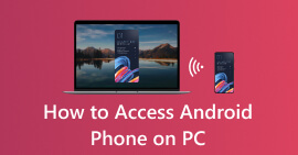 Acceder al teléfono Android en la PC