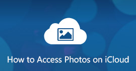 Acceder a fotos o imágenes de iCloud