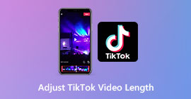 Ajustar la duración del video de Tiktok