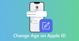 Cambiar la edad en la ID de Apple