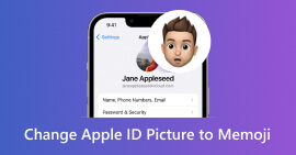 Cambiar la imagen de ID de Apple Memoji