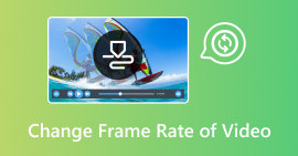 Cambiar la velocidad de fotogramas del vídeo