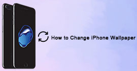 Transferir y cambiar el fondo de pantalla del iPhone