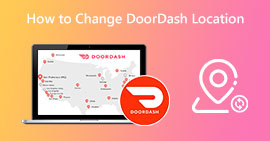 Cambiar ubicación en DoorDash