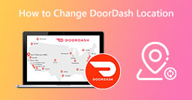 Cambiar ubicación en Doordash