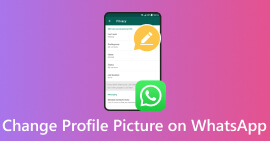 Cambiar foto de perfil en WhatsApp