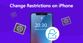 Cambiar restricciones en iPhone