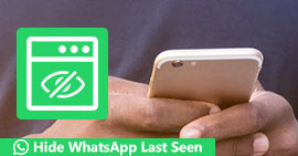 Marque Ocultar Whatsapp visto por última vez