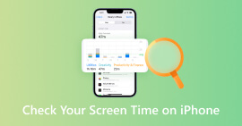 Verifique su tiempo de pantalla en iPhone