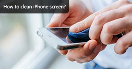 Desinfectar y limpiar la pantalla del iPhone