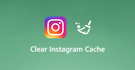 Borrar el caché de Instagram