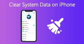 Borrar datos del sistema en iPhone