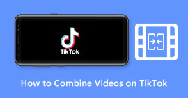 Combina videos en TikTok