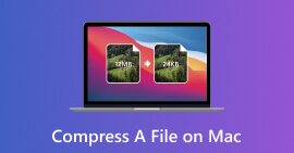 Comprimir un archivo en Mac