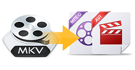 Convierte MKV a AVI y MPEG