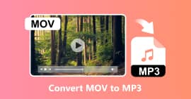 Cómo convertir MOV a MP3